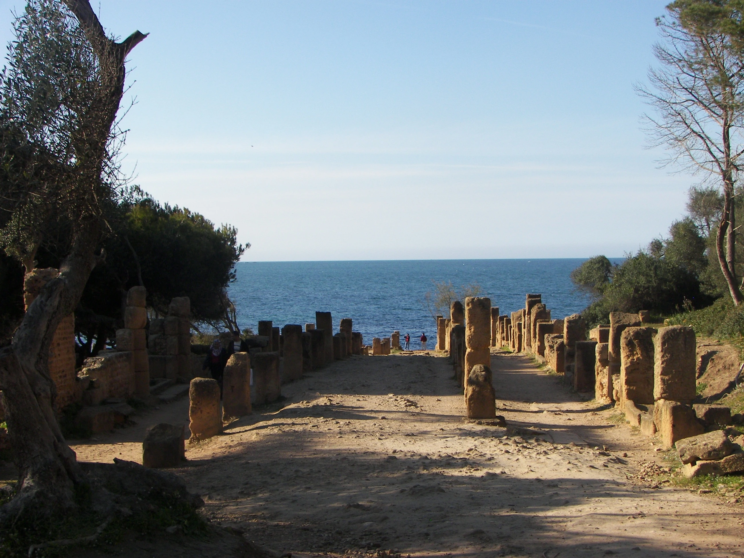 Ruines romaines de Tipaza patrimoine UNESCO — excursion en voiture depuis Alger